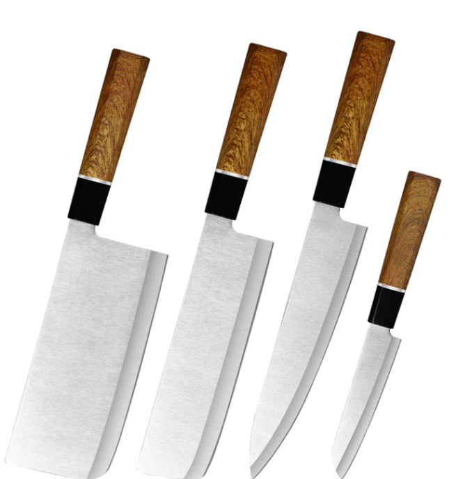 4-Pack Högkvalitativa Japanska Knivar Sashimi Knivar