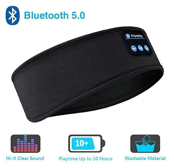 Bluetooth Pannband med Hörlurar