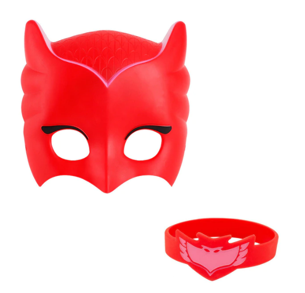 PJ Mask Pyjamashjältarna Mask med armband