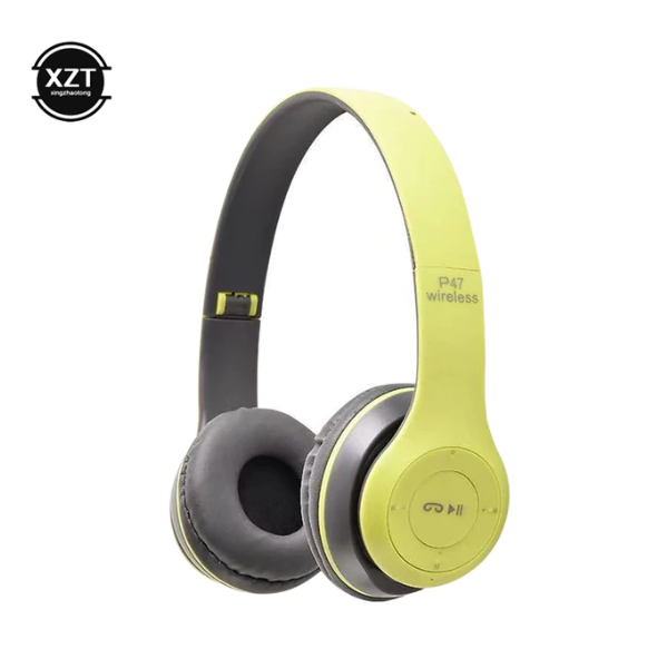 Kompakt Trådlösa Bluetooth-hörlurar headset med mic för Iphone och Android