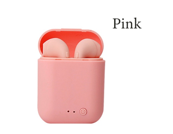 Trådlösa Mini Pods Hörlurar Bluetooth 5.0 Headset med Laddningsbox För alla smartphones