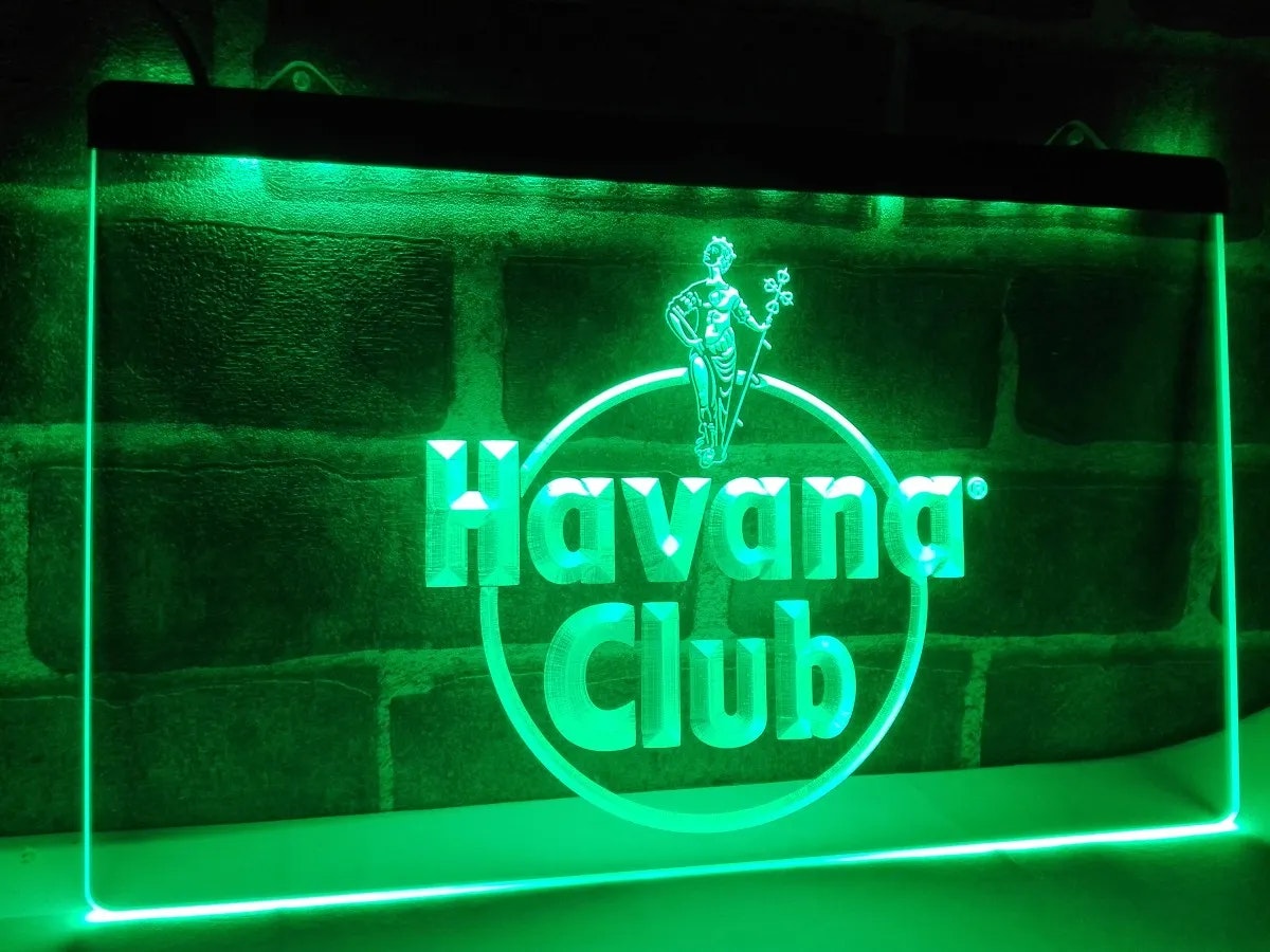 Havana Club Rum Led Neon Skylt