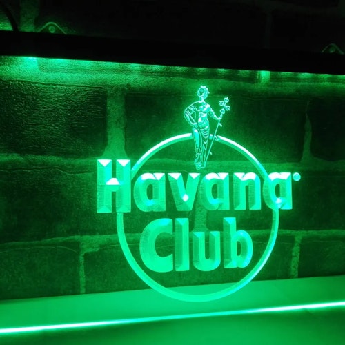 Havana Club Rum Led Neon Skylt