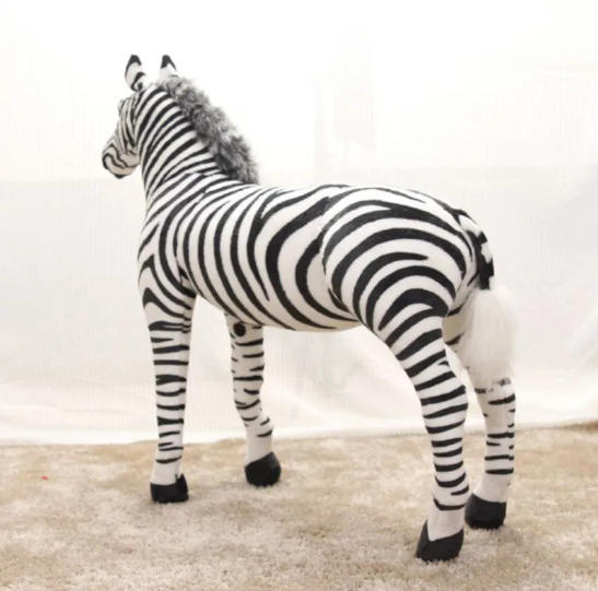 Söt Zebra gosedjur för barn