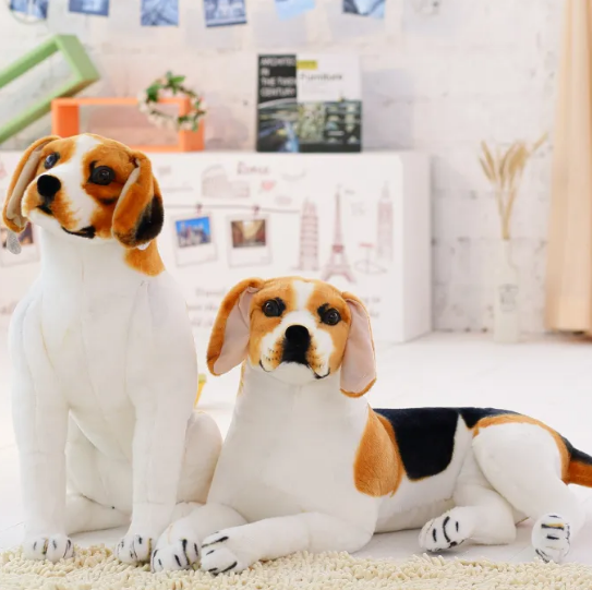 Hund gosedjur modell för barn