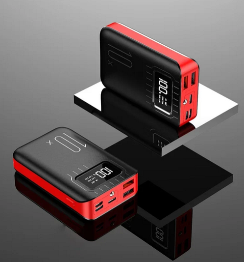 Mini Powerbank på hela 10000 mAh med inbyggt LED