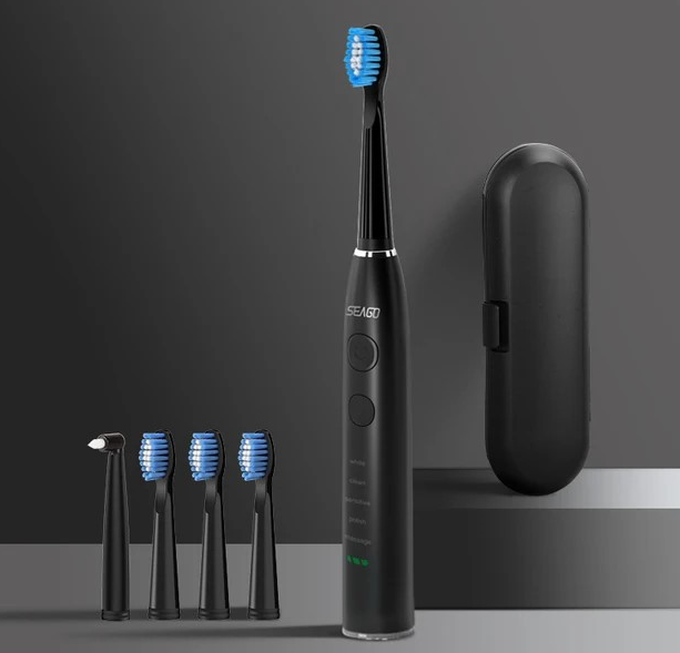 Seago Sonic Uppladdningsbar Eltandborste USB
