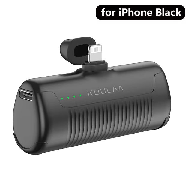 Mini powerbank på språng i fickformat för både Iphone och Android
