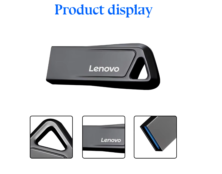 Lenovo generiskt 3.0 USB-minne - Blåsvart