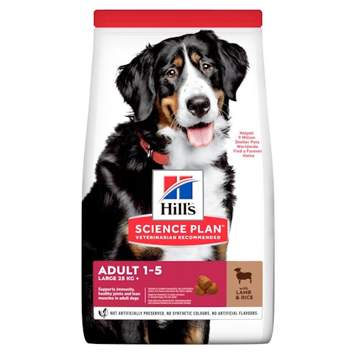 HILL'S SCIENCE PLAN Large Breed Adult med Lamm & Ris (14 kg)