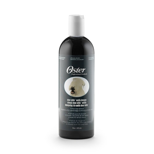 Oster Schampo. Show White Vanilla- för ljus päls 473 ML