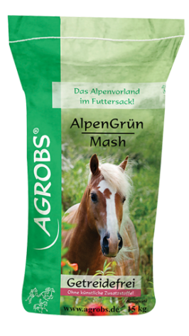 Agrobs PA AlpenGrün Mash 15 kg (utan spannmål)