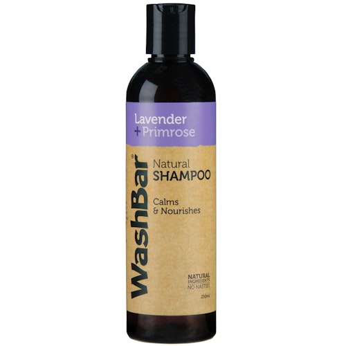 WashBar Lavender & Primrose Shampoo - skonsamt 250 ml