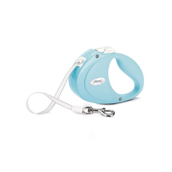 Flexi Puppy Flexikoppel/rullkoppel med band, XS (till 12 kg)  2 m