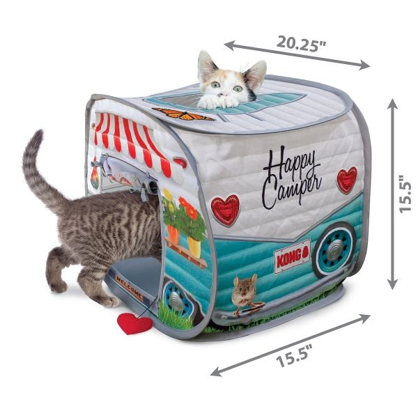 KONG KATT PlaySpaces Camper- "lekhus" 52x40x40cm