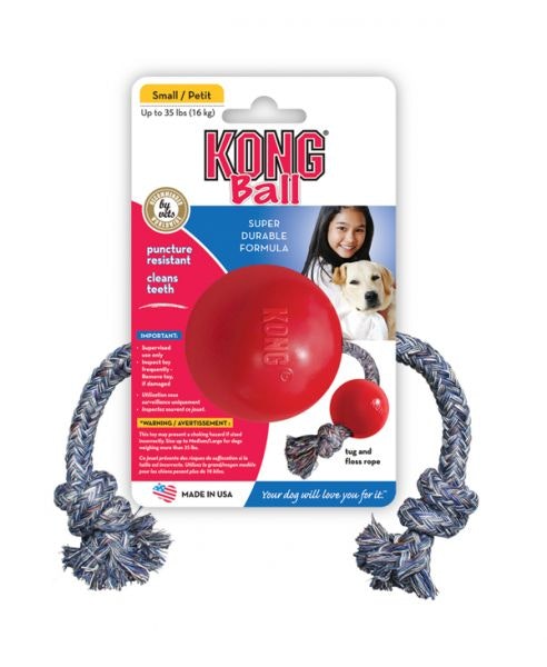 KONG Ball Classic med rep S 38cm