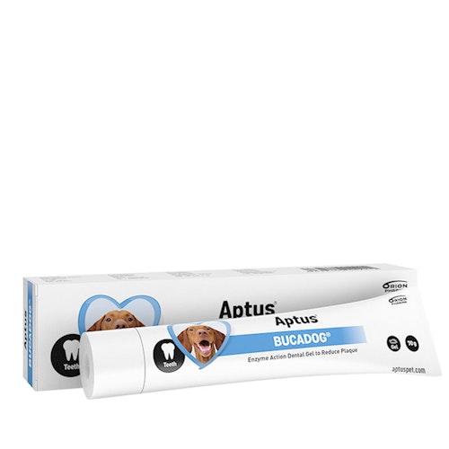 Aptus® Bucadog Tandgel - enzymbaserad munhygienisk gel 70 gr