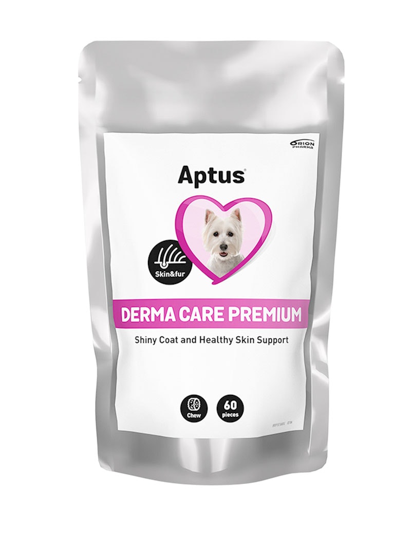 Aptus® Derma Care Premium Tuggbitar - stärker hudens barriärfunktion 60 bitar