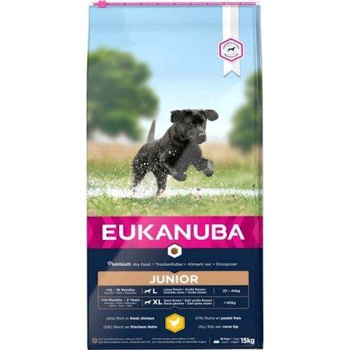 Eukanuba Dog  Junior Large Breed Chicken 15 kg