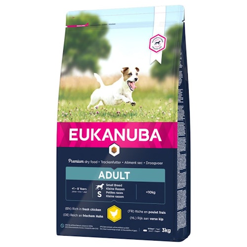 Eukanuba Dog Adult Small Breed Chicken 3 kg/15 kg/18 kg
