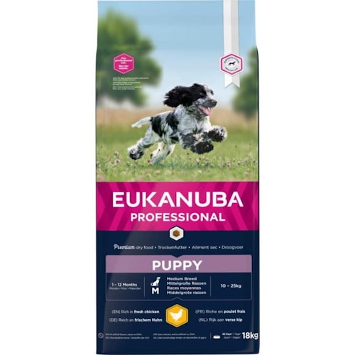 Eukanuba Dog Puppy Medium Breed Chicken15 kg