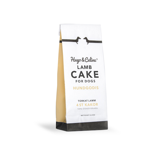 Hugo & Celine LAMB CAKE TORKAT LAMM 4 ST – TOTALT 80G