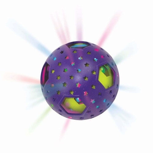 KONG KATT Bat-A-Bout Flicker Disco ball- med led-ljus 7,5cm