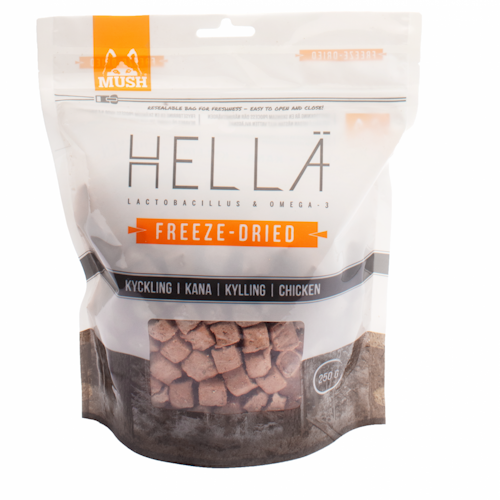 MUSH Hellä Freeze-Dried® Kyckling 250 gr