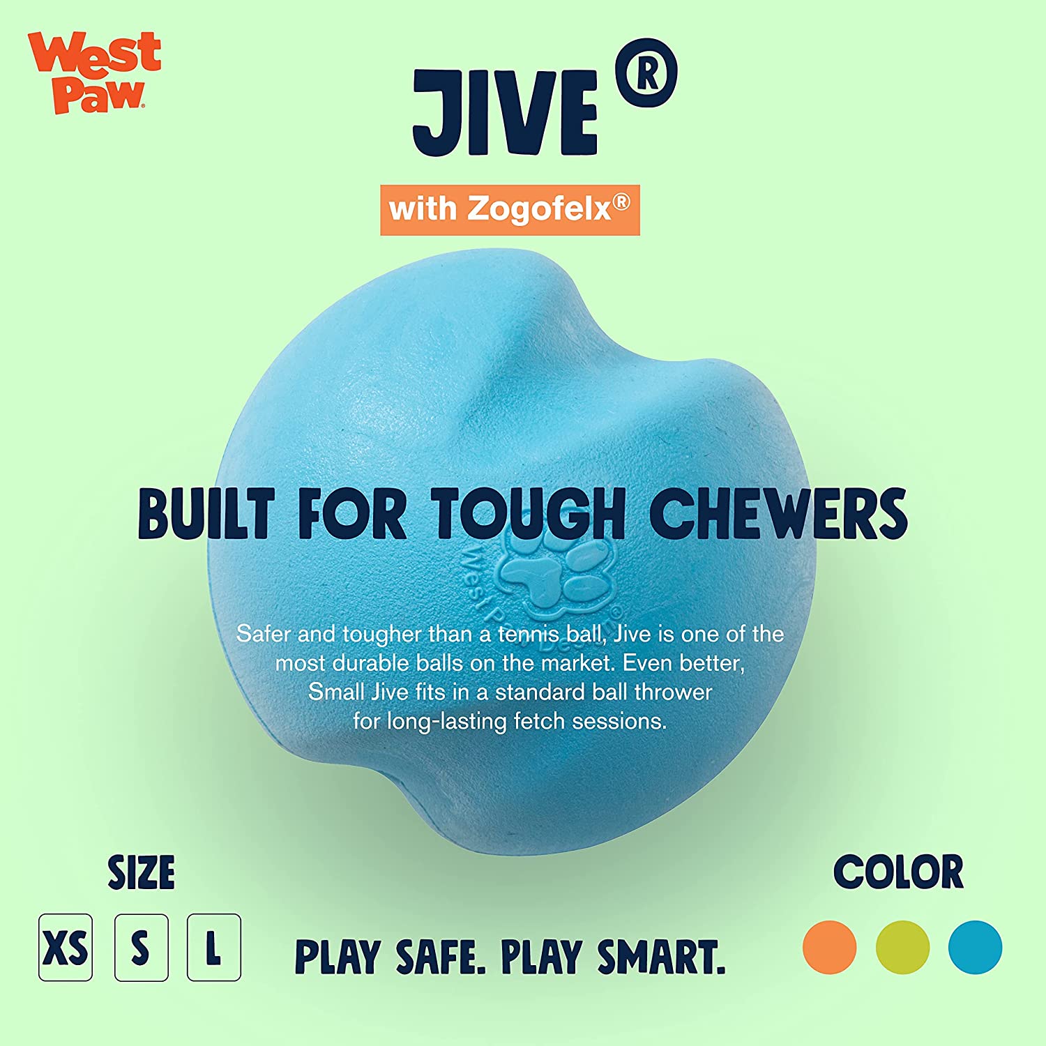 Jive, Zogoflex "For Tough Chewers"
