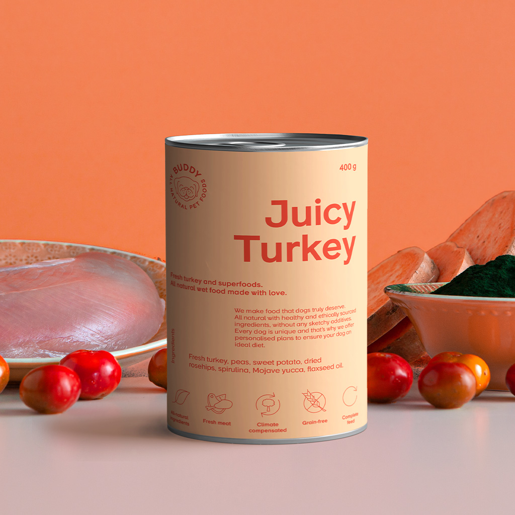 Buddy Juicy Turkey - kalkon 400g