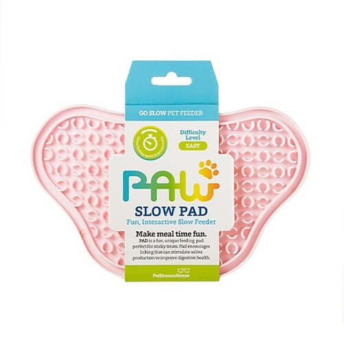 PetDreamHouse PAW Lick Pad slickplatta/slickmatta 23 cm x 14 cm