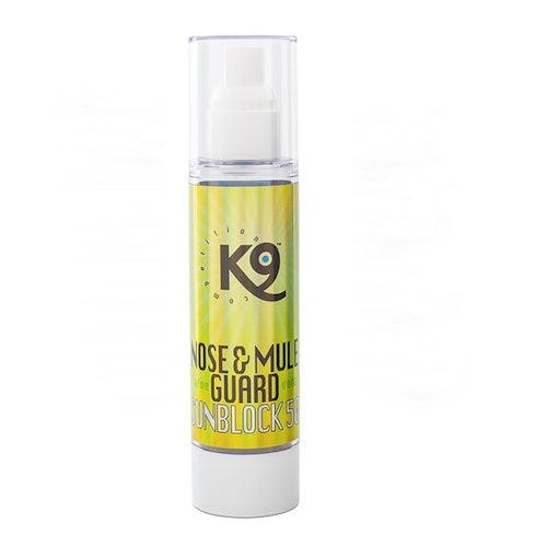 K9 Nose & Mule Sunblock 50 - solskyddsfaktor för känsliga hudpartier 100 ml