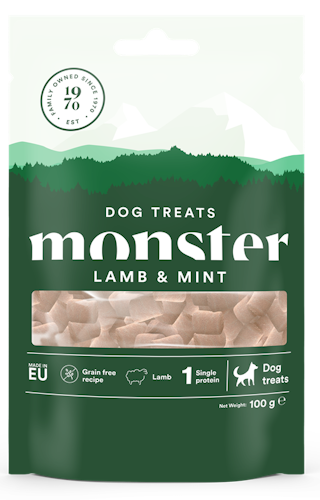 Monster Dog Treats All Breed Lamb & Mint- lamm & mint 100 gr