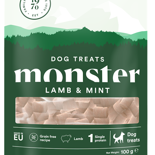 Monster Dog Treats All Breed Lamb & Mint- lamm & mint 100 gr