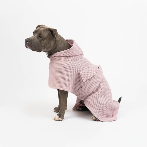 Benjamin Doris-Oversize Hundbadrock - Lavendelrosa