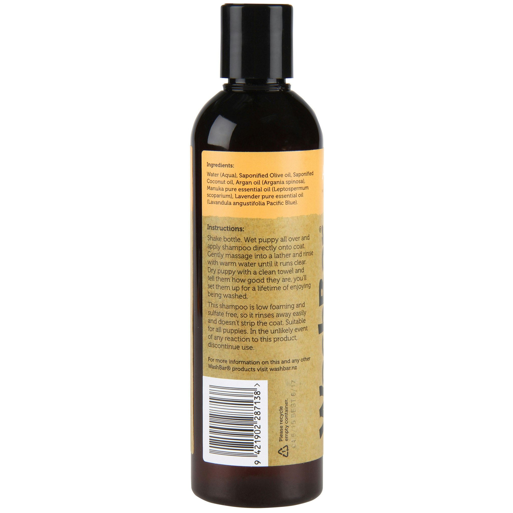 WashBar Puppy Shampoo - valpar 250 ml