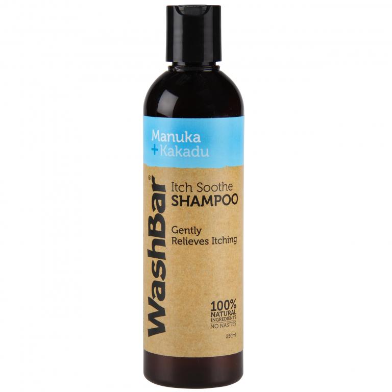 WashBar Itch Soothe Shampoo Manuka Kakadu - lindrar klåda 250 ml