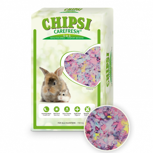 CHIPSI CAREFRESH® Confetti- Burströ/Bäddmaterial 10 el. 50 liter