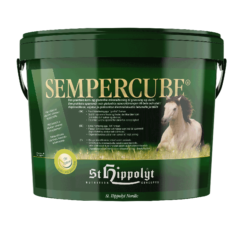 St Hippolyt SemperCube® 3el. 10 kg- Sommarens vitaminer och mineraler