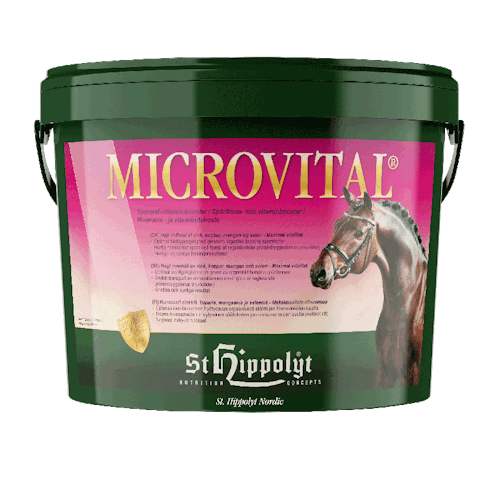 St Hippolyt MicroVital® 3 kg/10 kg-  när hästen byter päls