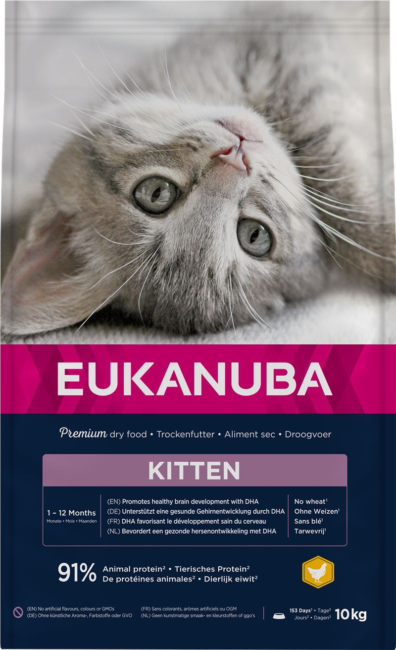 Eukanuba Cat Kitten Fresh Chicken. 2 el.10 kg