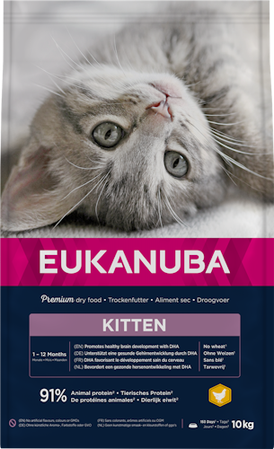 Eukanuba Cat Kitten Fresh Chicken. 2 el.10 kg