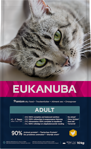 Eukanuba Cat Adult Fresh Chicken 2 el.10 kg
