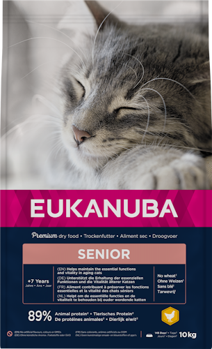 Eukanuba Cat Senior Chicken 10 kg