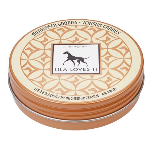 Lila Loves It: Hundgodis Torkat och rökt hjortkött 50 gr