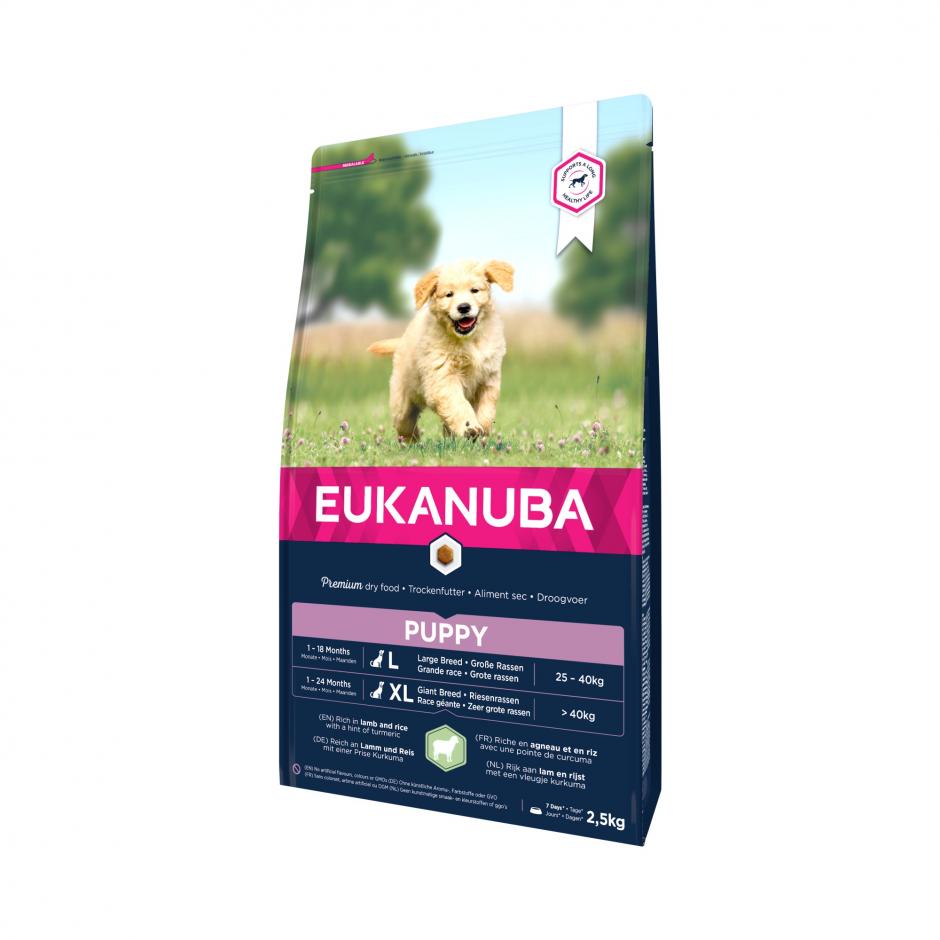 Eukanuba Dog Puppy & Junior Large Lamb & Rice 2,5 kg/12 kg