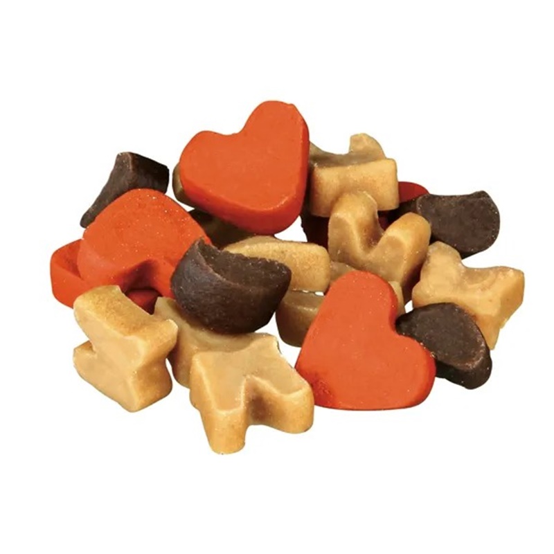 Trainer Snack Mini Hearts 4 % fett-utan tillsatt socker 200g plasthink