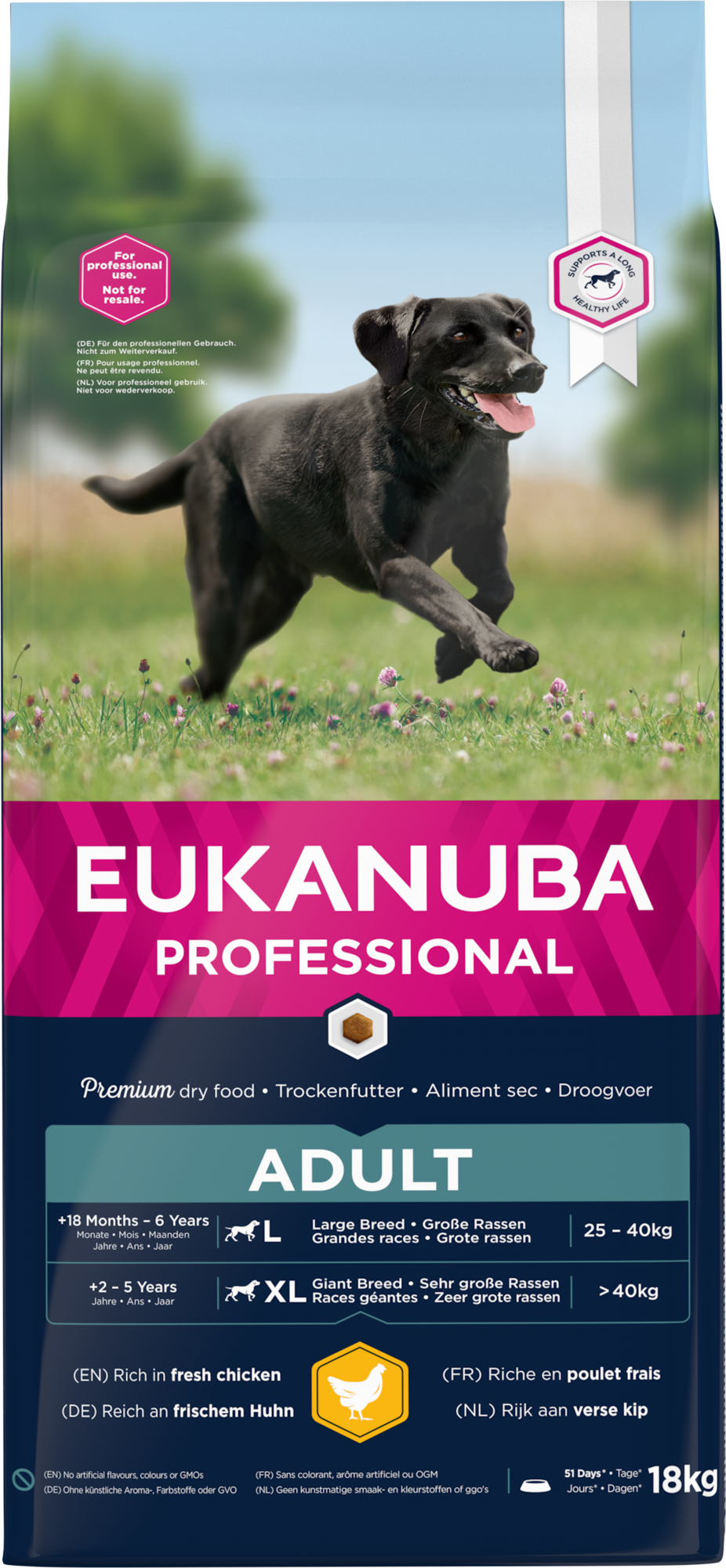 Eukanuba Dog Adult Large Breed Chicken 15 kg/18 kg