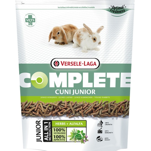 VL Complete Cuni Junior -helfoder för unga kaniner 0,5 kg