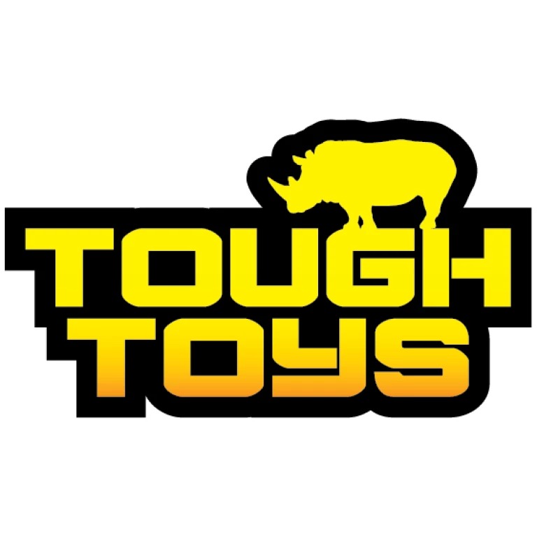 Tough Toys Rubber Ring/Hårdgummiring i mixade färger - 9 cm